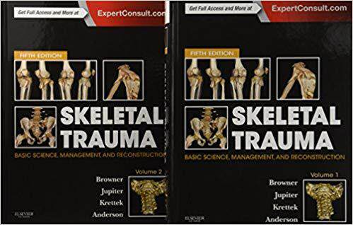 Skeletal Trauma 骨骼创伤学：基础科学、治疗及重建 两卷套