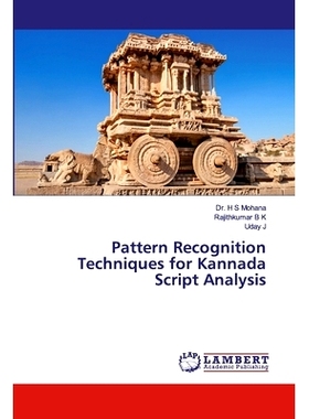 预订 Pattern Recognition Techniques for Kannada Script Analysis: 9786202553001