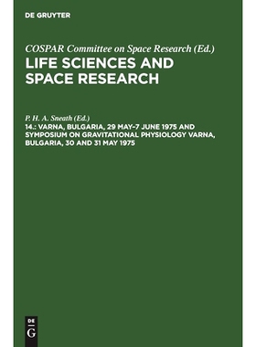 预订 Varna, Bulgaria, 29 May–7 June 1975 and Symposium on Gravitational Physiology Varna, Bulgaria, 30 and 31 May 1975: