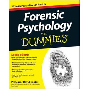 预订 Forensic Psychology for Dummies司法心理学: 9781119976240