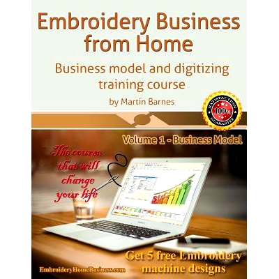 预订 Embroidery Business from Home: Business Model and Digitizing Training Course: 9781539005643