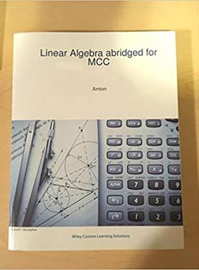 【预售】Linear Algebra Abridged For Mcc 11Th...