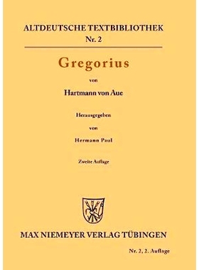 预订 Gregorius: 9783110501186