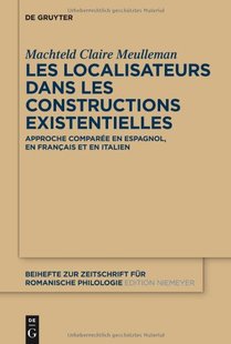 localisateurs 9783110263466 预订 existentielles constructions dans Les les