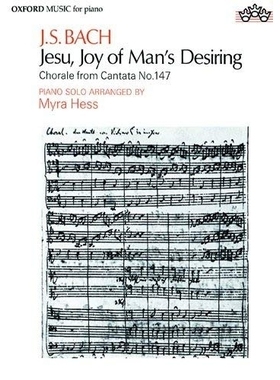 预订 Jesu, joy of man’s desiring Jesu，快乐的人的渴望： 双簧管和 Piano2007-11: 9780193408562
