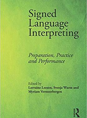 【预售】Signed Language Interpreting