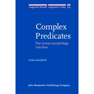 预订 Complex Predicates: The Syntax-morphology Interface 复杂谓词:句法形态界面: 9789027255570