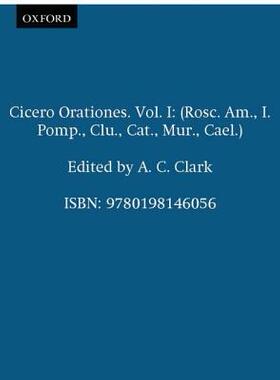 【预订】Cicero Orationes. Vol. I