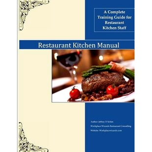 Complete Manual 9781546972402 Guide Restaurant 预订 Kitchen