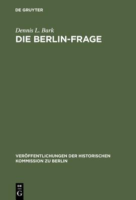 【预订】Die Berlin-Frage 9783110036398