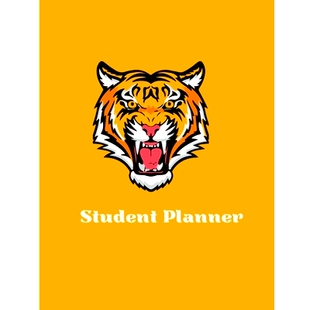 预订 Tiger Student Planner: 9781312568174