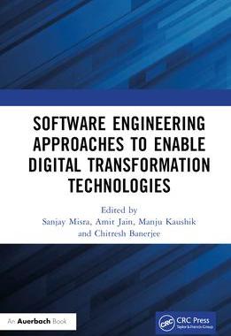 [预订]Software Engineering Approaches to Enable Digital Transformation Technologies 9781032571300