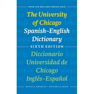 Chicago Dictionary The Esp 预订 Universidad Spanish University Edition Sixth English Inglés Diccionario