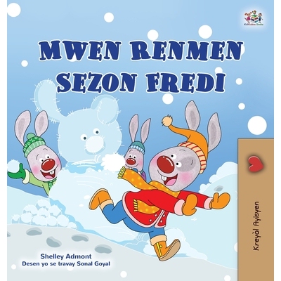 预订 I Love Winter (Haitian Creole Book for Kids) 9781834061054