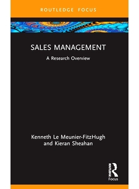预订 Sales Management: A Research Overview 销售管理：研究概况: 9781032555997