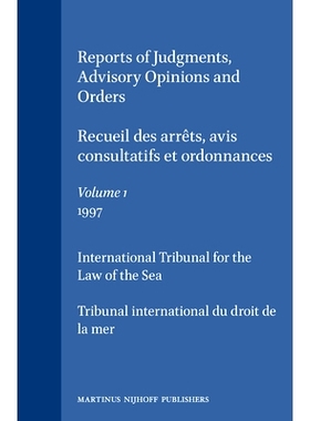 预订 Reports of Judgments, Advisory Opinions and Orders / Recueil des arrêts, avis consultatifs et ordonnances, Volume