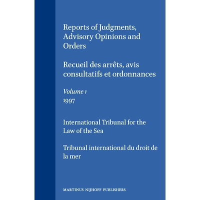 预订 Reports of Judgments, Advisory Opinions and Orders / Recueil des arrêts, avis consultatifs et ordonnances, Volume