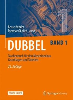 预订 Dubbel Taschenbuch für den Maschinenbau 1: Grundlagen und Tabellen