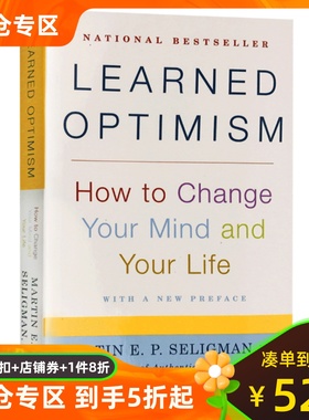 现货英文原版 活出乐观的自己 积极心理学之父Martin E.P.Seligam力作 央视《读书》栏目力荐读物 Learned Optimism