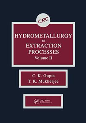 【预订】Hydrometallurgy in Extraction Processes, Volume II