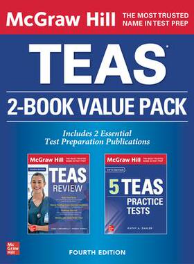 [预订]McGraw Hill Teas 2-Book Value Pack, Fourth Edition 9781265678470