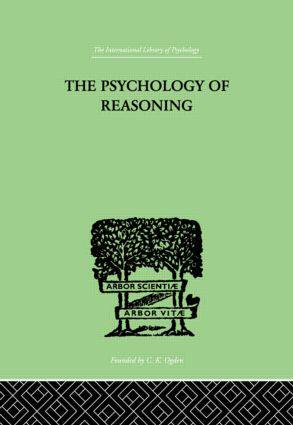 【预订】The Psychology of Reasoning