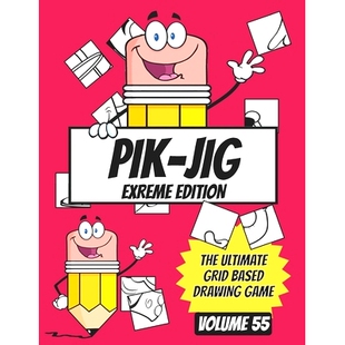 预订 Grid-Based Drawing Adventures with PIK-JIG: Where each stroke reveals a hidden masterpiece.: 9798884332621