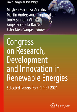 预订 Congress on Research, Development and Innovation in Renewable Energies