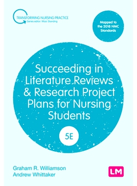 预订 Succeeding in Literature Reviews and Research Project Plans for Nursing Students 护理学生如何成功完成文献综述和研究