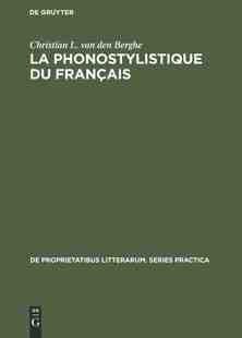 français 9789027933034 phonostylistique 预订