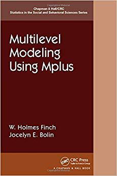【预售】Multilevel Modeling Using Mplus