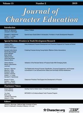 [预订]Journal of Character Education Volume 15 Issue 2 2019 9781641138574