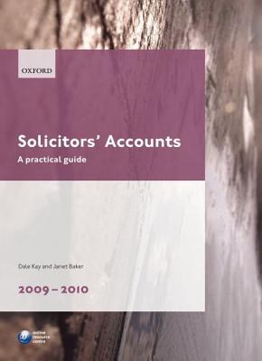 【预订】Solicitors’ Accounts 2009-2010