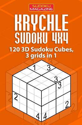 [预订]Krychle Sudoku 4x4: 120 3D Sudoku Cubes, 3 grids in 1 9781711079998