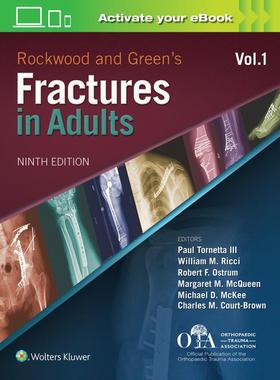【预订】Rockwood and Green’s Fractures in Adults