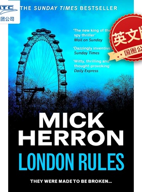 现货 流人5 伦敦规则 Mick Herron 间谍小说 Gary Oldman 剧集原著 英文原版 London Rules Slough House Thriller 5