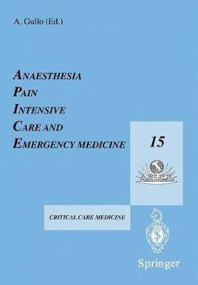 【预订】Anaesthesia, Pain, Intensive Care and Emergency Medicine — A.P.I.C.E.