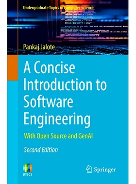预订 A Concise Introduction to Software Engineering: With Open Source and GenAI 简明软件工程导论：与开源及生成式人工智能