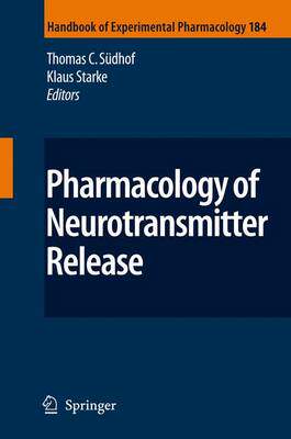 【预订】Pharmacology of Neurotransmitter Release