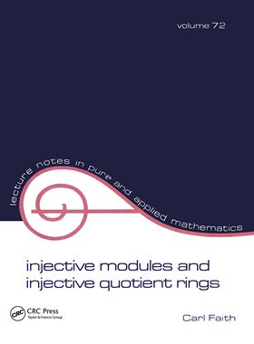【预订】Injective Modules and Injective Quotient Rings 9781138401877