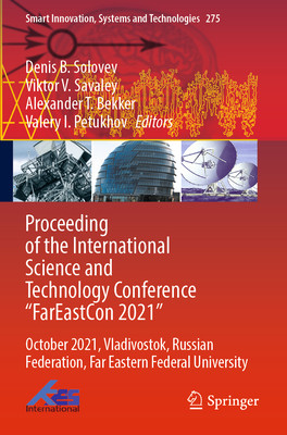 [预订]Proceeding of the International Science and Technology Conference 