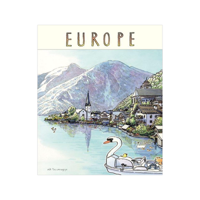 Sasi的旅行手账书欧洲亲签新版