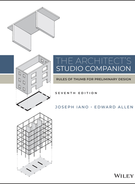 预订 The Architect’S Studio Companion 9781119826798
