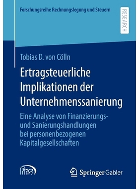 预订 Ertragsteuerliche Implikationen der Unternehmenssanierung: 9783658349356