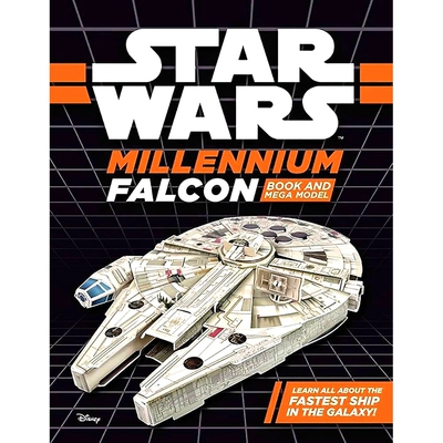 现货 星球大战：千年隼 书和巨型模型 英文原版 手工书 Star Wars: Millennium Falcon Book and Mega Model