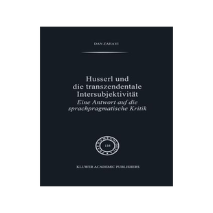 预订 Husserl und Die Transzendentale Intersubjektivität