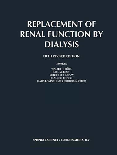 【预订】Replacement of Renal Function by Dialysis