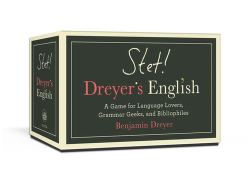 【预订】Stet! Dreyer’s English: A Game for Language Lovers, Grammar Geeks, and Bibliophiles