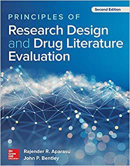 【预售】Principles of Research Design and Drug Literature Evaluation, Second Edition