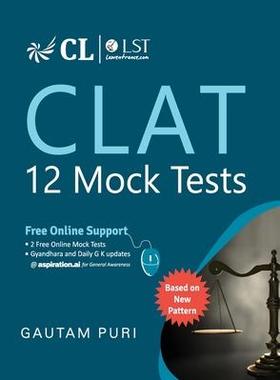 [预订]Clat 2020: 12 Mock Tests 9789390187386